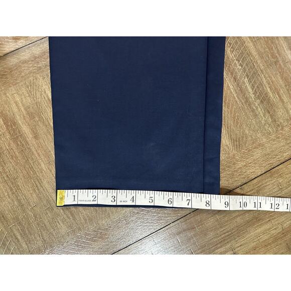 NWT Charter Club Curvy Fit Tummy Slimming Slim Leg Ankle Navy Blue Pants Size 16 - Picture 9 of 12